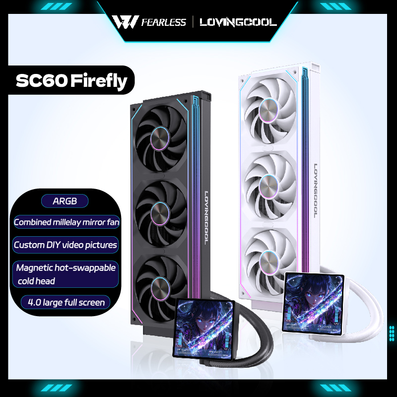 Pc Gaming Liquid - LOVINGCOO SC60 Firefly 360 CPU Sıvı
