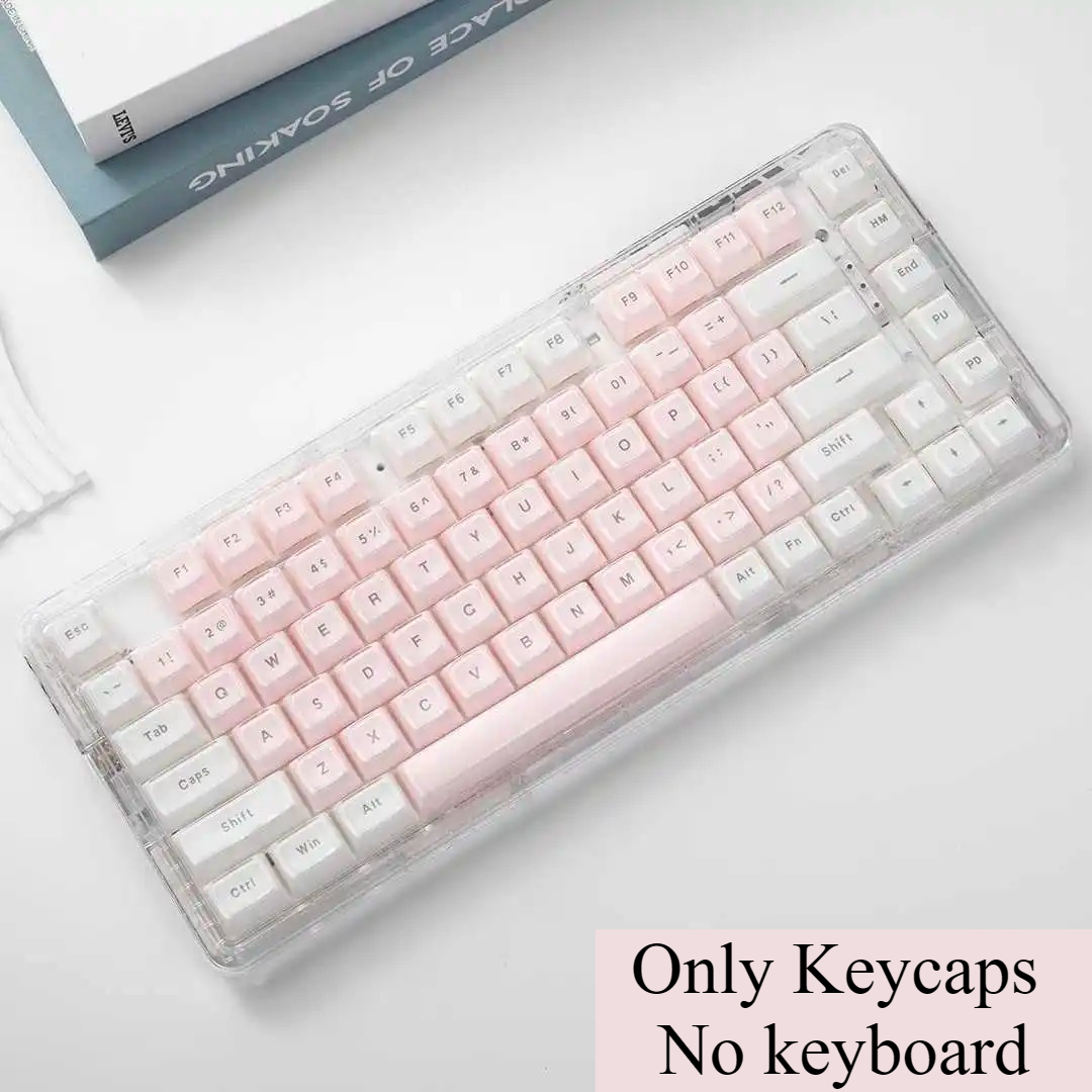 Kristal Şeffaf Tuş Başlıkları  - Pc Gaming Pink incelemesi ve fiyatı