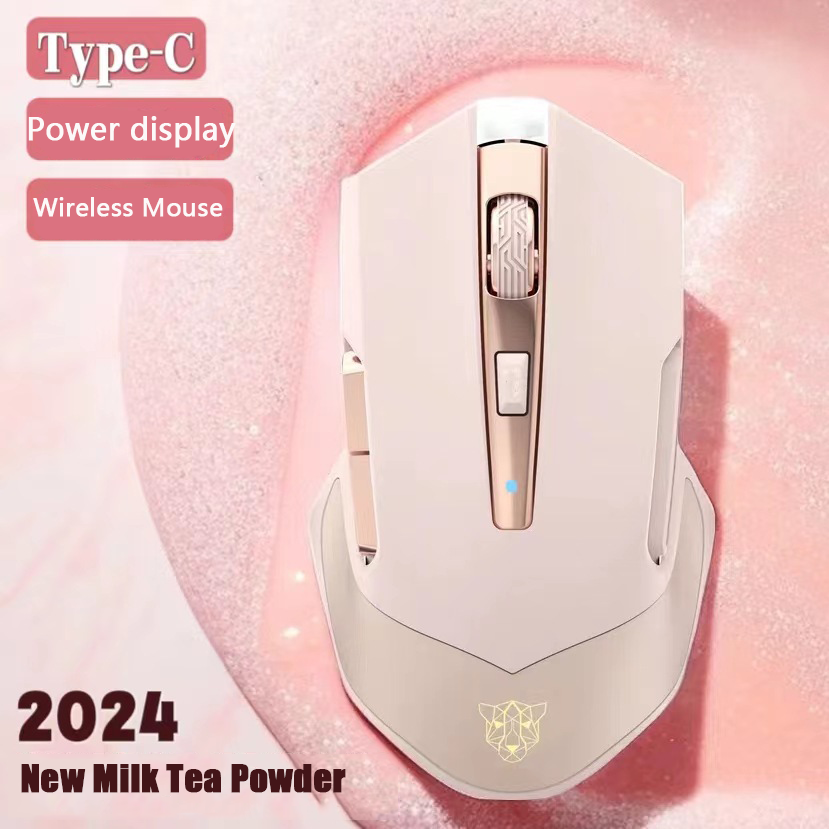 2024 yeni 2.4G kablosuz fare t - Pc Gaming Pink incelemesi ve fiyatı